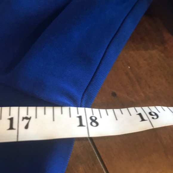 Joseph Ribkoff Blue Crewneck Long Sleeve Tunic Top size 8 - Picture 8 of 9